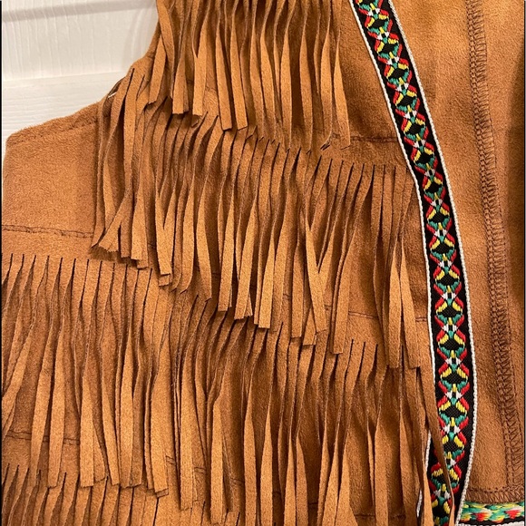 Velvet vest for girls large size - Picture 3 of 8